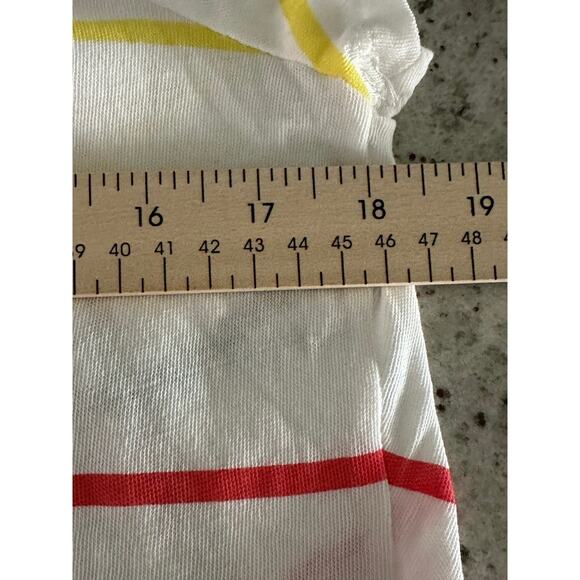 Chaser short sleeve drape back tee
Striped V neck size S - Picture 7 of 8